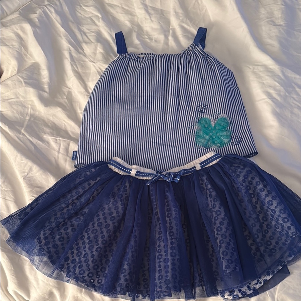 Boboli Girls Blue set. Imported from Spain